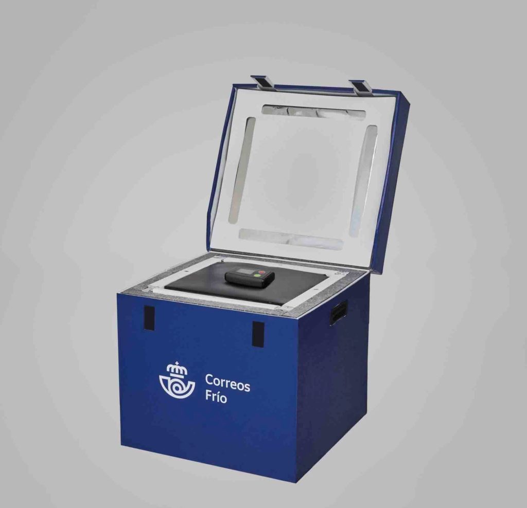 Las nuevas cajas isotermas sensorizadas de Correos Frio